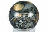 Polished Maligano Jasper Sphere - Excellent Polishing #309010-1